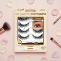 Comfortable Soft Cashmere Strip Eyelashes with Invisible Clear Band Reusable Natural Look Custom Logo Private Label Wholesale