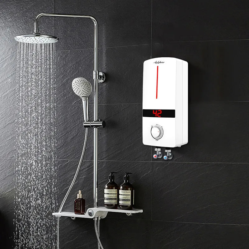 Wall Mounted 220v 240v Bathroom Kitchen Instant Electric Water Heater Thermal
