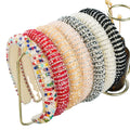 New Arrival Fashion Women Rhinestone Beads Hairband Hair Accessories Crystal Lady Headband for Sale