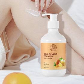 Best 300ML Herbal Organic Vitamin C Nourishing Moisturizer Brightening Lightening Whitening Body Lotion for Black Skin