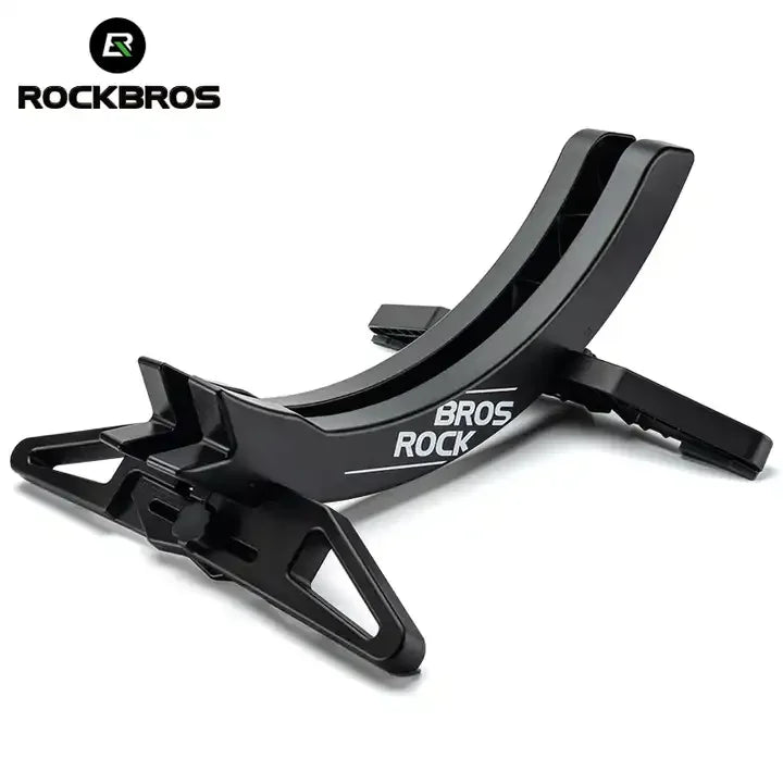 ROCKBROS Indoor Bike Front Rear Wheel Parking Rack Adjustable Bicycle Rack Parking Stand