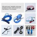 6 Feet Brand New Cable Length 180cm Antistatic Wrist Strap ESD Metal Wrist Band Adjustable and Antistatic ESD Wrist Strap