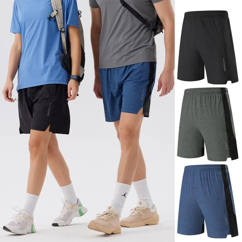 Summer Unisex Casual Sports Breathable Quick Dry Solid Satin 5 Inch 180Gsm Polyester Custom Gym Basketball Shorts Men