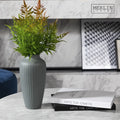 Merlin Living Grey Matte Ceramic Vase Modern Small Table Vase Wholesaler Home Decor Accessories Nordic Bud for Flower Vases