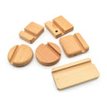 Wholesale Custom Desk Mobile Phone Stand Wooden Cell Phone Holder
