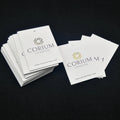 Label Design Swing Luxury Price Tag Custom Hang Garment Gold Foil Clothing Tags