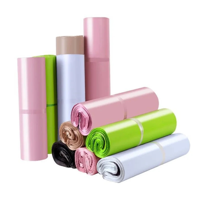 25*35 cm Extra Thick 100 Pcs Roll Pack 130 Micron Shipping Mailing Bag for Envelope for Phone Case Consumer Electronics