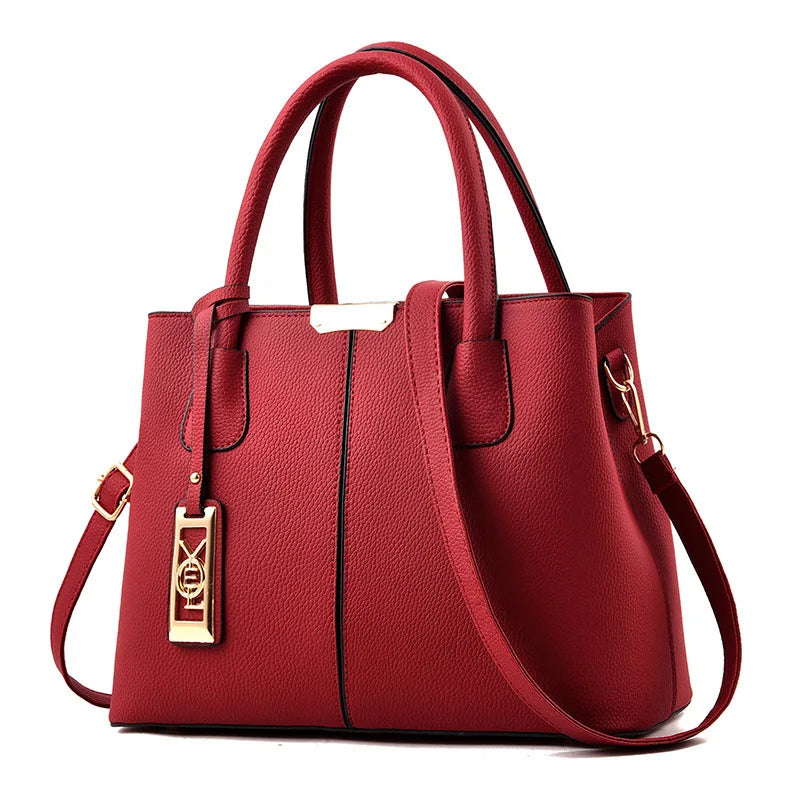 New Wholesale Ladies Custom Shopping Shoulder Large Capacity Ladies PU Leather Fashion Woman Handbags Bags for Women