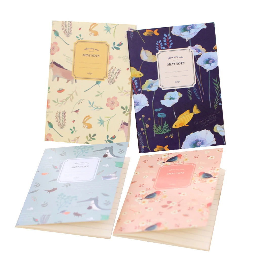 Wholesale Saddle Stitching Notebook Printing Personalized Mini Cute Planner Journal Notebook for Kids