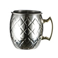 Big Belly Moscow Cup Copper Plated Stainless Steel Beer Mug