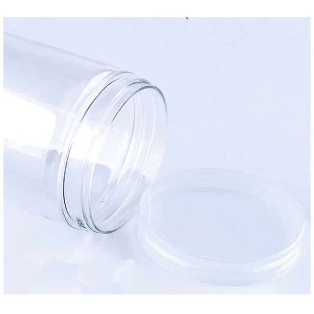 In Stock 100-1200 ml  Customized Stickers Cookie Pet Food Jar With Lid