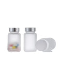 50ml Customized Glass Mason Jar Package Cross Border Mason Cap Storage Bottles Circular Storage Glass sealed Jar