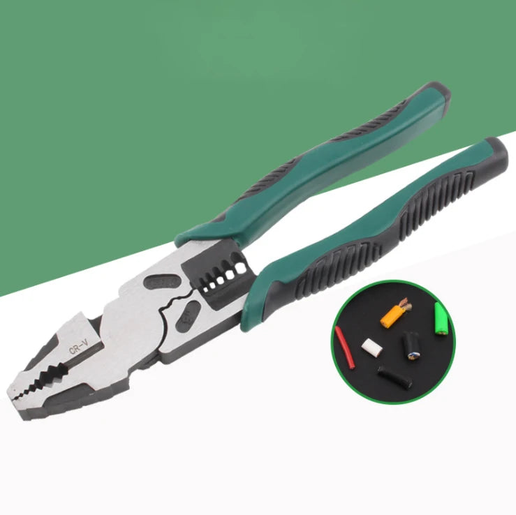 BAOTENG CRV 9" Steel Multi-Function Combination Pliers & Wire Cutter-DIY & OEM Industrial Quality