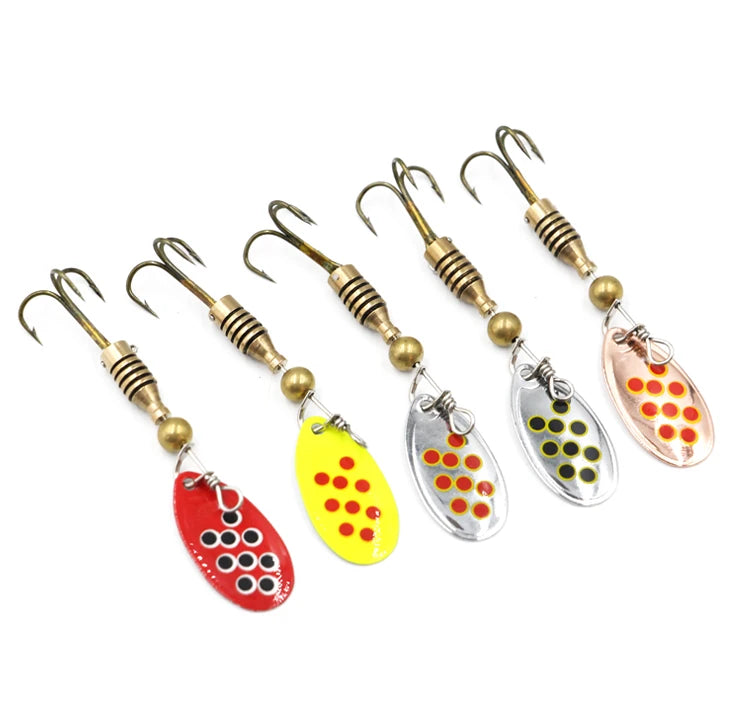 China Spinner Bait Blades Saltwater Lead Jig Head Silicone Skirt Spoon Bait Metal Fishing Lure