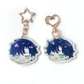 Wholesale Acrylic Keychain Pendant Promotional Gift Printing Holographic Classic Anime Keychain