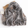 Wholesale Ladies Printing Viscose Scarf Thin Winter Long Pashmina Scarf for Women