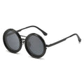 9gears ND Adjustable Sunglasses UV400 Fishing Shades Round Polarized Adjustable Tint Dimming Sunglasses with Built-in ND Filter