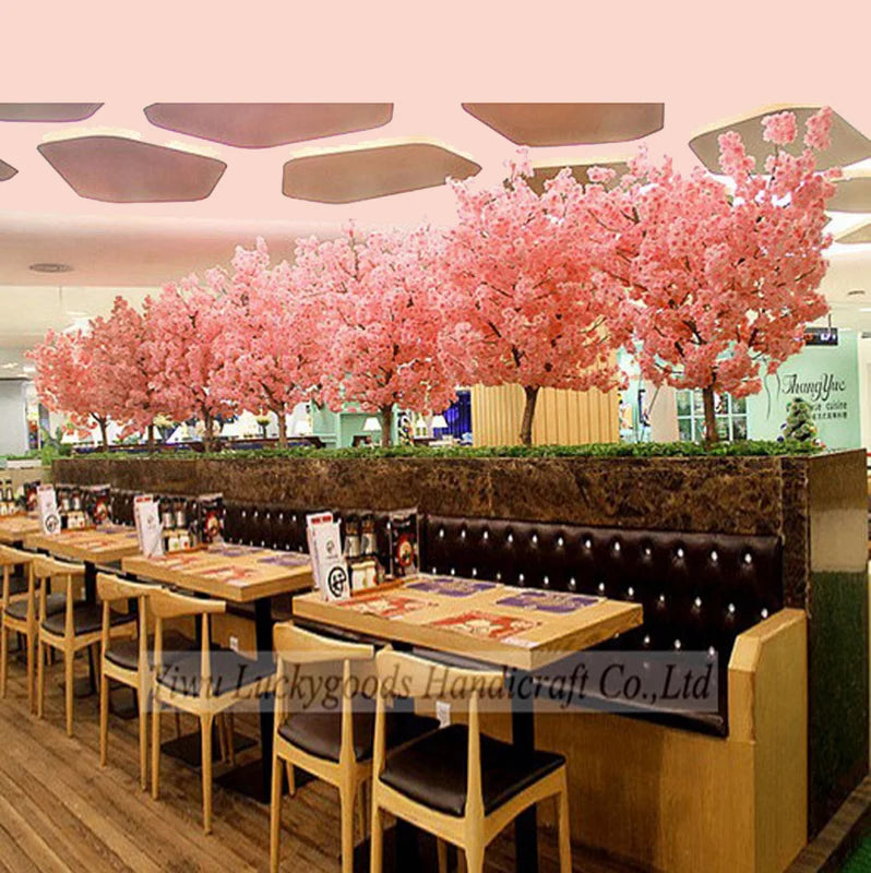 LG20171117-7 Artificial Flower Tree Wedding Decoration Table Center Cherry Tree Large Flower Artificial Cherry Tree Decoration