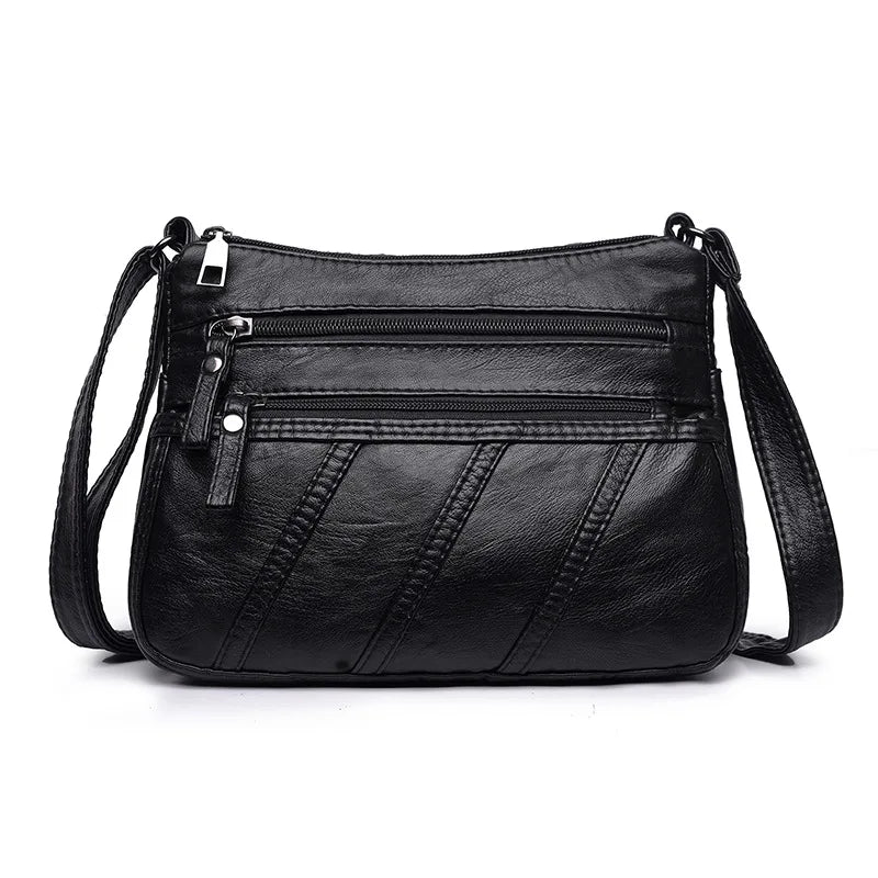 2025 Fashion Luxury Lady Bag Lady Messenger Bag Soft Leather Women's Shoulder Bag
