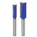 6mm 1/4 Shank Carbide Blades Blue Painting Diameter 1/4 5/16 3/8 1/2 Woodworking Straight Router Bits Milling Cutter
