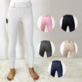 RTS Kids Riding Breeches Silicone Anti-pilling Equestrian Leggings Horse Riding Clothes for Girls