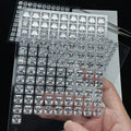 DEF Color VVS1 Clarity Lab Created Asscher Cut Moissanite Loose Gemstones GRA Certificate Color Play/Fire Wholesale for