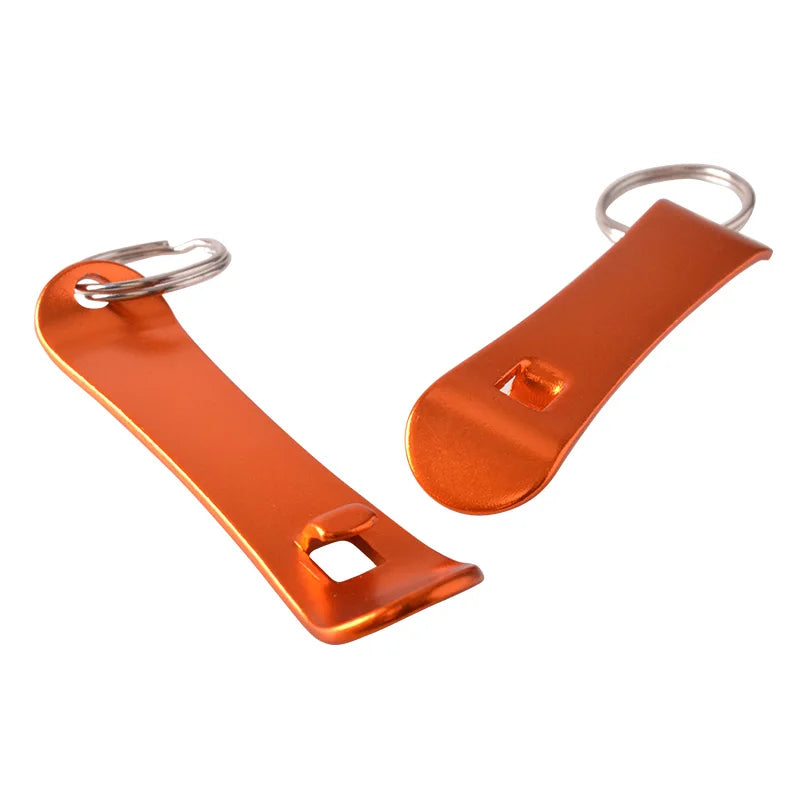 Hot Sale Bottle Opener & Soda Can Opener Keychain Aluminum Alloy Keychain Metal Snowboard Shape