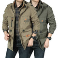 Custom Bomber Jacket Men Spring Outdoor Windbreaker Plus Size Jackets for Men