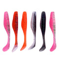 Wholesale Price Fishing Soft Lure 9cm 5.5g Bass Two-color T-tail  PVC Artificial Bait Jig Wobblers Carp Swimbait