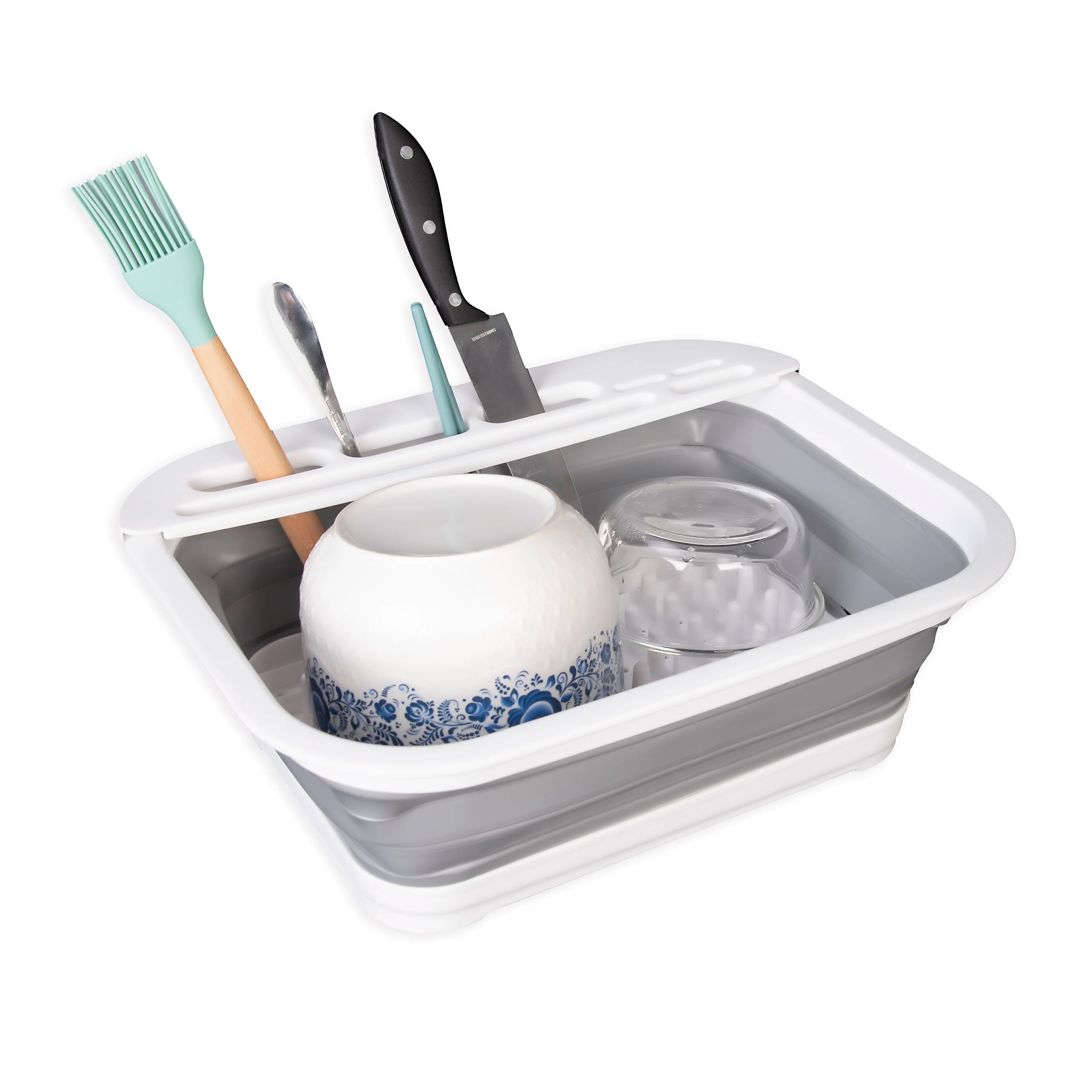 Multifunctional Kitchen Vegetable Washing Dish Drainer Basket