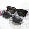 2025 New Sunglasses Women Custom Logo UV400 Shades Sun Glasses Retro High Quality Square TR90 Frame Polarized Sunglasses Men