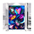 Diamond Painting Colorful Animal Butterfly Cat Landscape Seascape 5D Full Drill Canvas Wall Decor Embroidery Accessory Gift