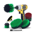 Factory 12-Piece Electric Multifunction Drill Cleaning Brush Attachment Power Scrubber Brush Set for Drill Cleaning Equipment