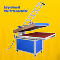 Easy to Operate 100*120cm 15*15 Inch Flatbed Manual Heat Press Machines Sublimation Machine