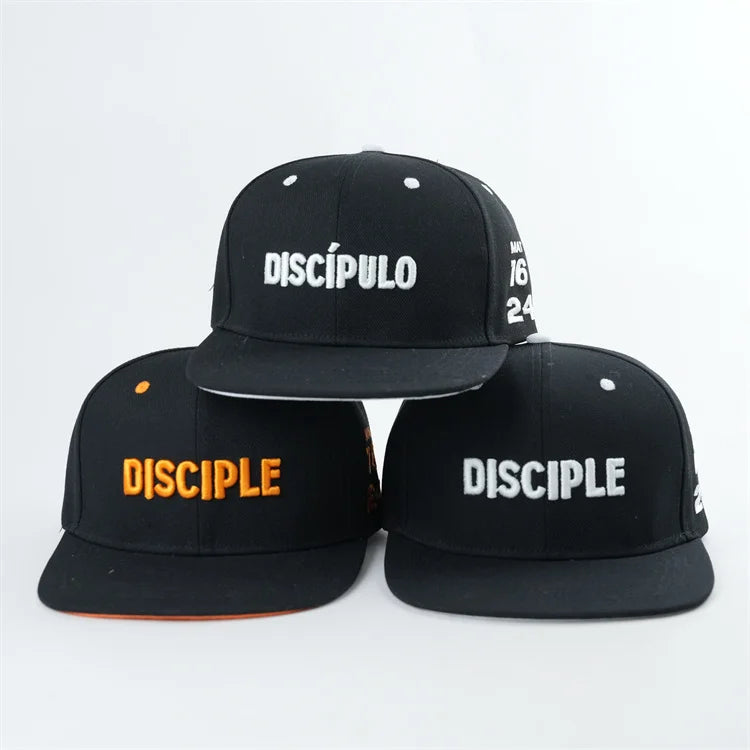 Hip Hop Caps Fitted Size Caps Custom Embroidery logo on the Front and Side Snapback Caps Trucker Hats
