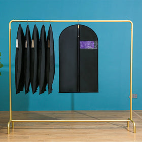 Hanging Garment Bag Clothes Covers Garment Suit Bags Plastic Clothes Cover with Clear Window