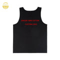 230GSM 100% Cotton Knitted Custom Formal Tank Top with Anti-shrink & Anti-Pilling for Men