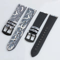 Luxury 20mm 22mm Genuine Leather Wrist Watch Band Strap for Watch Accessories & Parts