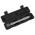 Professional 5-25N.m Adjustable Torque Wrench Set 1/4'' Drive Alloy Micrometer Spanner Car Motorbike Disassembly OEM