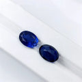 Lab Grown Blue Oval Sapphire Stone Beads Cheap Price for Sale
