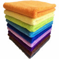 High Density Car Cleaning Cloth Towel 600GSM Edgeless Plush Microfiber Car Wash Polishing Drying Towel