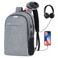 Large Capacity Nylon Waterproof Women's Backpack with Custom Logo Business Style Zipper Closure Polyester Lining Letter Pattern