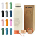 Custom Logo Economic Friendly Vacuum Flask 304 Stainless Steel Water Bottle with Leakproof Lid
