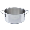 Tomatto Italian Quality 30 cm Classic Stainless Steel Kitchen Cookware Set Ergonomic Smart Side Handles 1 Ply Induction Ready