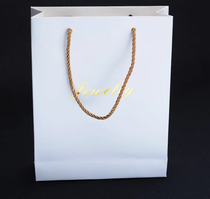 New Bronzing Gift Bags Solid Color Gift Bags Clothing Bags Wholesale