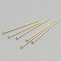 Wholesale 14K Gold Filled Headpin High Quality Fashion Jewelry Making Findings Different Size for Choice 1337558