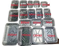 Rectangular Round Oval Pans Aluminium Foil Different Sizes  Recyclable Box  Disposable Aluminum Container