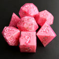 Sharp Edge DND Dice SetHandmade 7 Accessories Dice for TTRPG GamesMulti-Sided RPG Polyhedral Resin Roleplaying Games Dice #L1