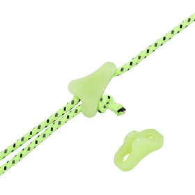 Outdoor Luminous Rope Buckle Fluorescent Tent Wind Buckle Anti-slip Adjustment Plastic Triangle Canopy Accessories