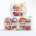 Colorful Nylon Elastic Hair Bands Rubber Band Headband Hair Accessories with Box for Ponytail Holder
